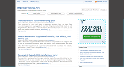 Desktop Screenshot of improvefitness.net