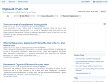 Tablet Screenshot of improvefitness.net